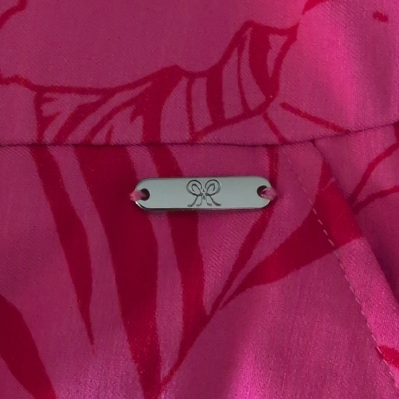 Rafaella Carmine Rose Floral Skort - Picture 2 of 4